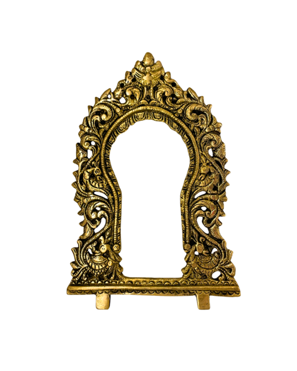Traditional Brass Prabhavali Frame