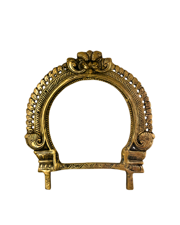 Antique Brass Prabhavali Frame