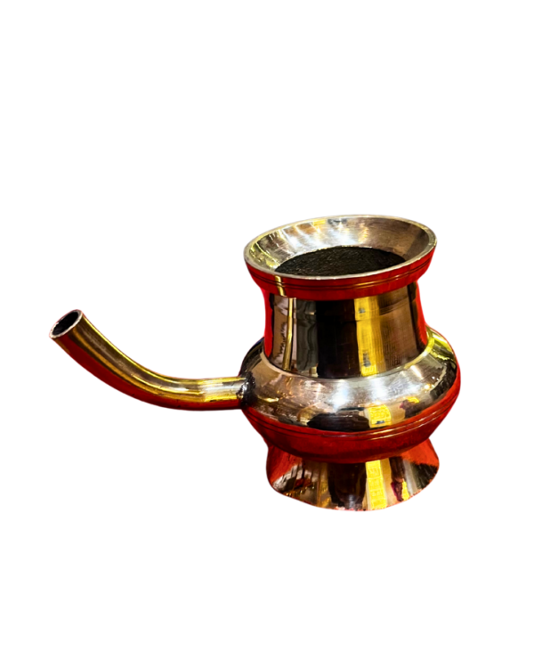 Classic Brass Spouted Ritual Vessel