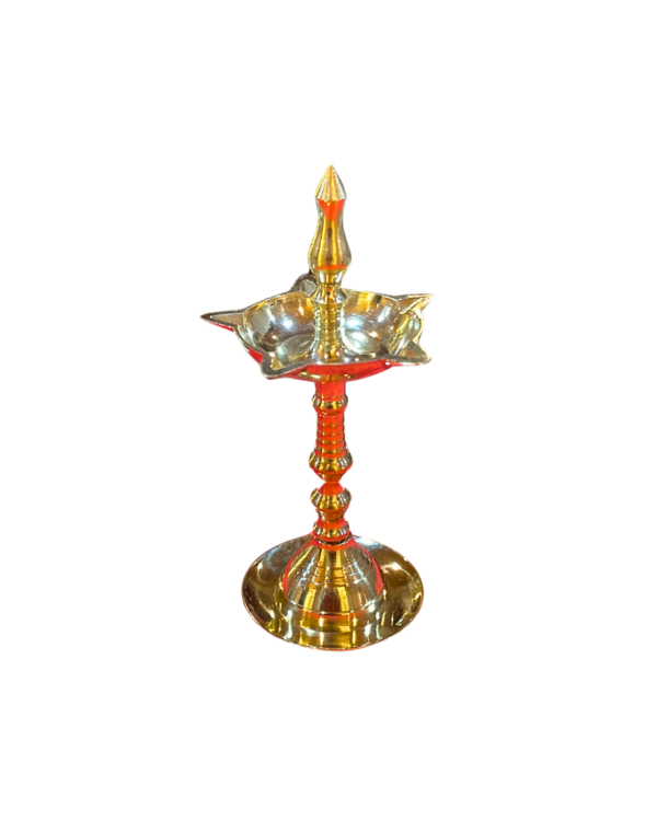 Classic Brass Standing Pillar Diya