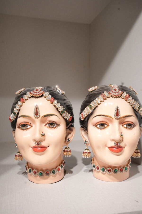 Maharashtrian Bridal Jewellery Set with Nath and Choker