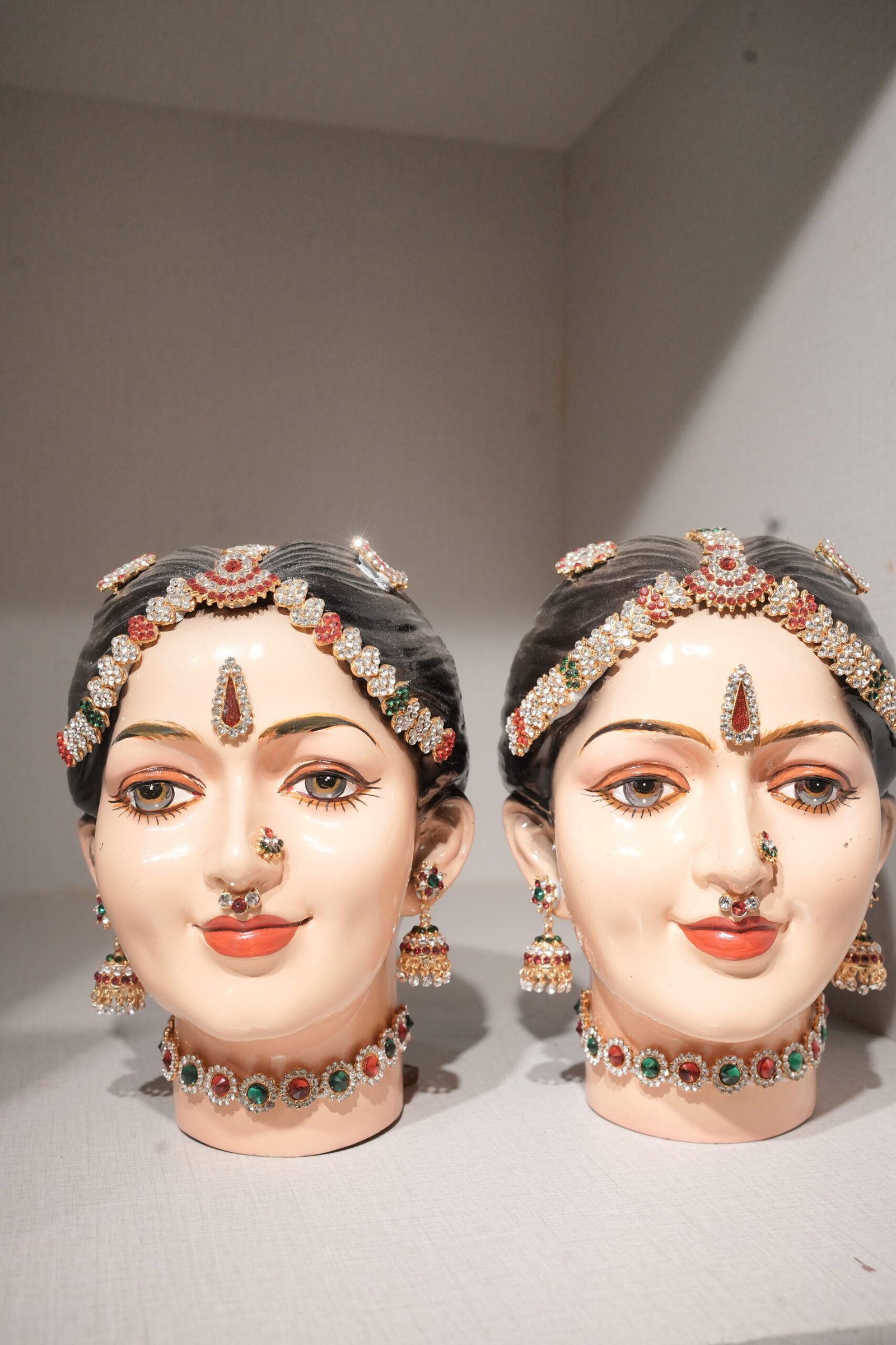 Maharashtrian Bridal Jewellery Set with Nath and Choker